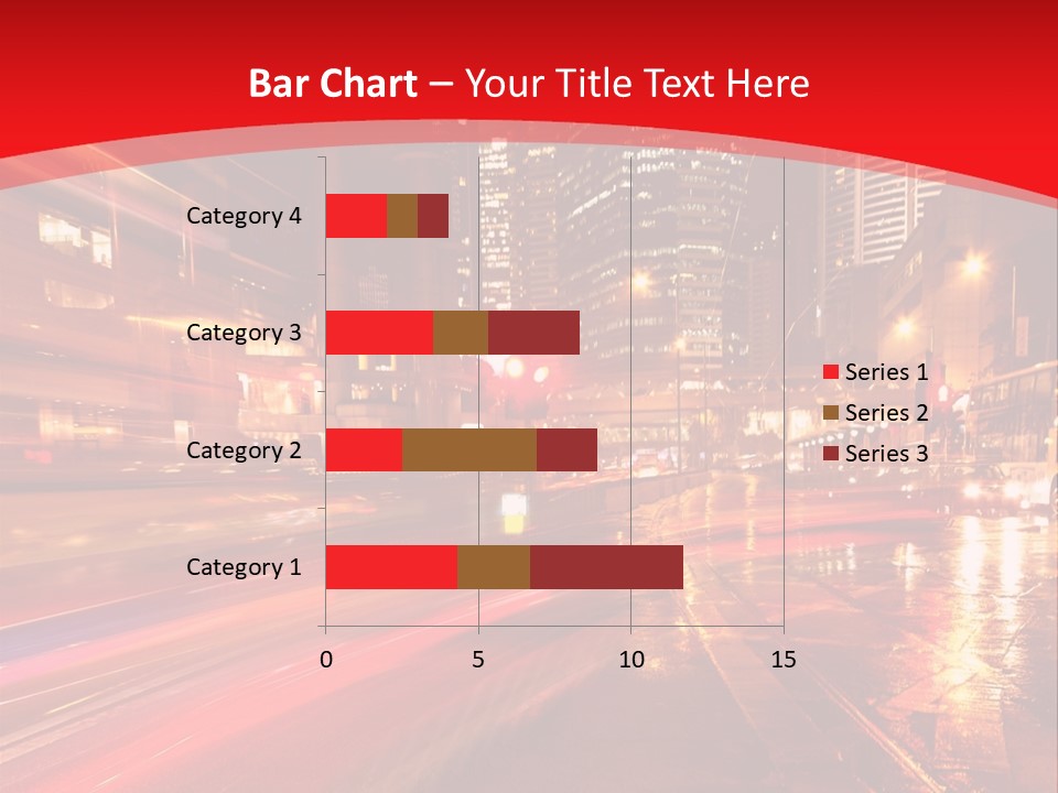 Transport Trail Building PowerPoint Template