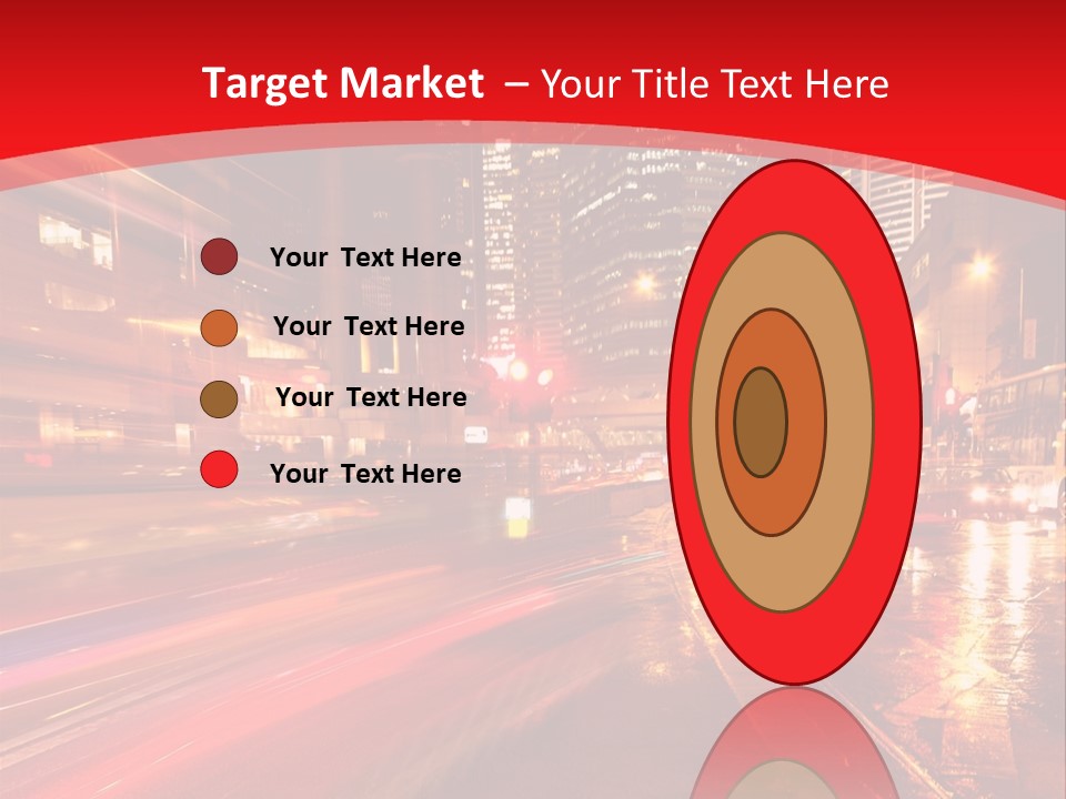 Transport Trail Building PowerPoint Template