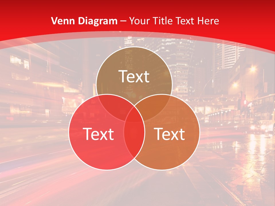 Transport Trail Building PowerPoint Template