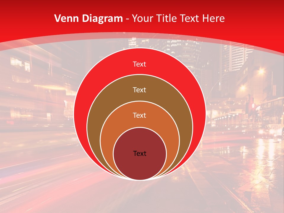 Transport Trail Building PowerPoint Template