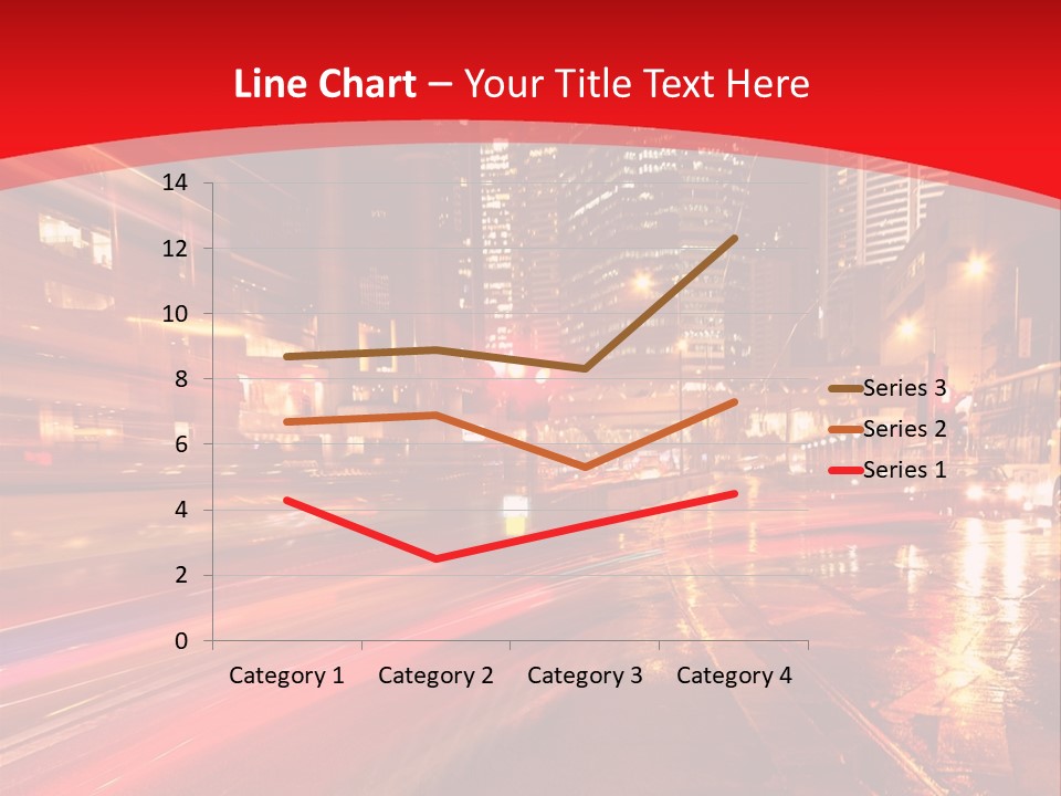 Transport Trail Building PowerPoint Template