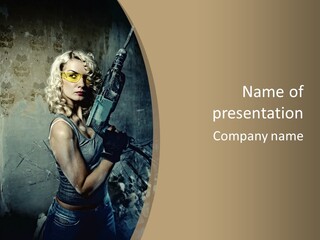 Concept Gun Professional PowerPoint Template