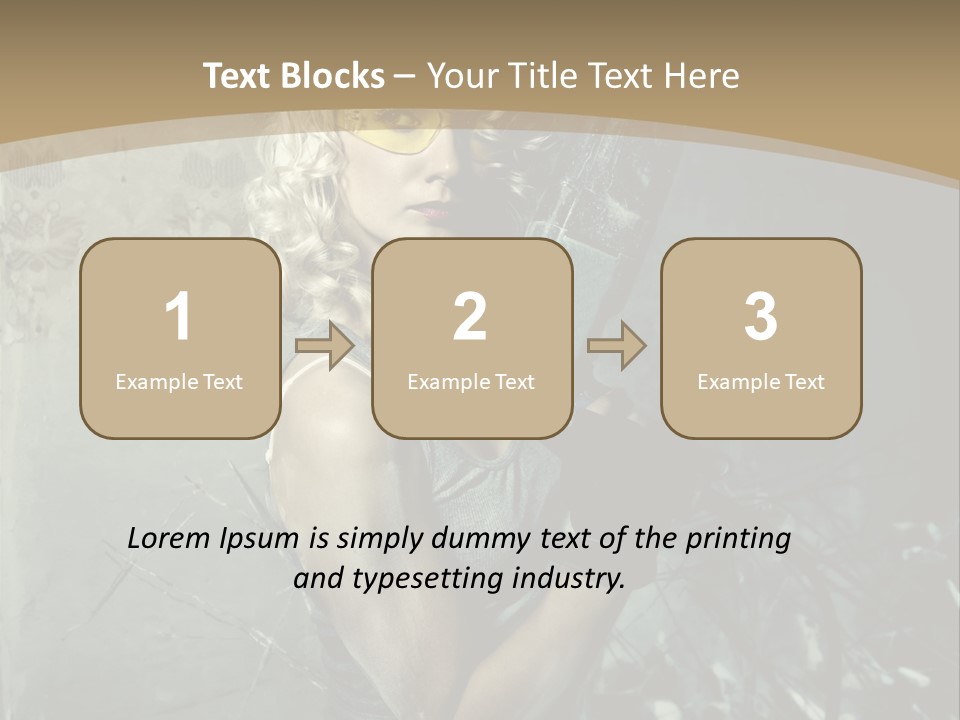 Concept Gun Professional PowerPoint Template