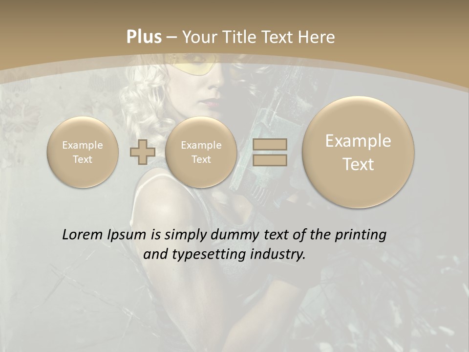Concept Gun Professional PowerPoint Template