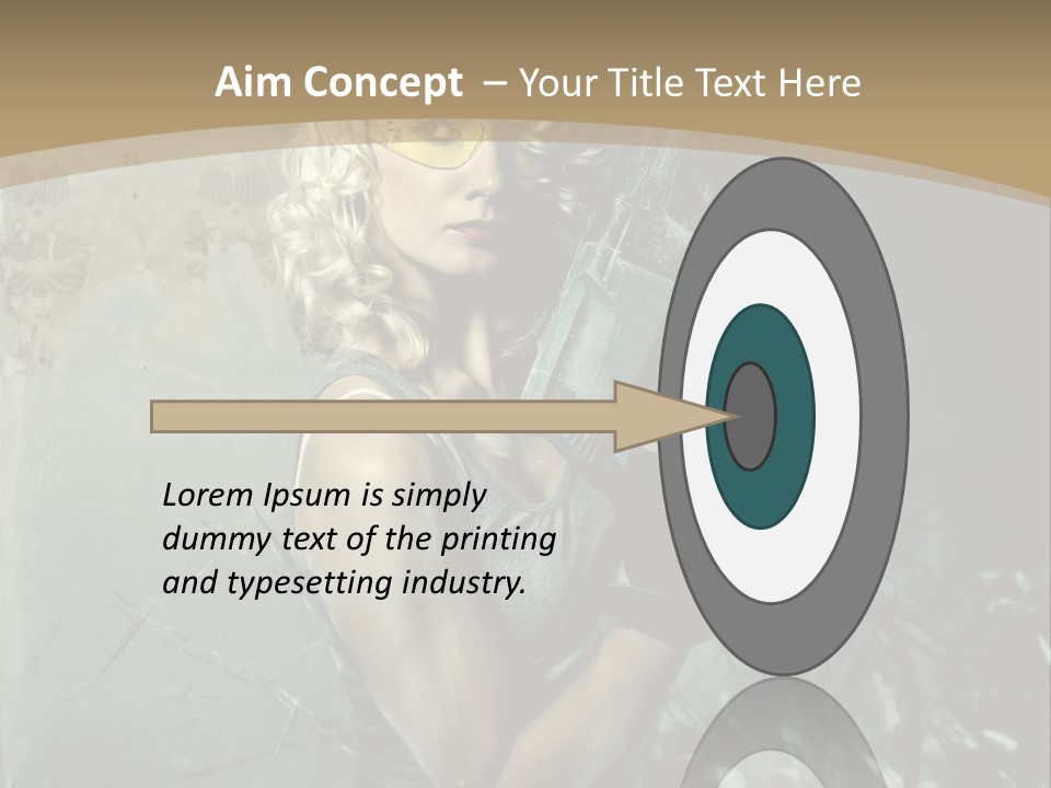 Concept Gun Professional PowerPoint Template