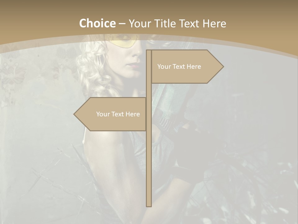 Concept Gun Professional PowerPoint Template