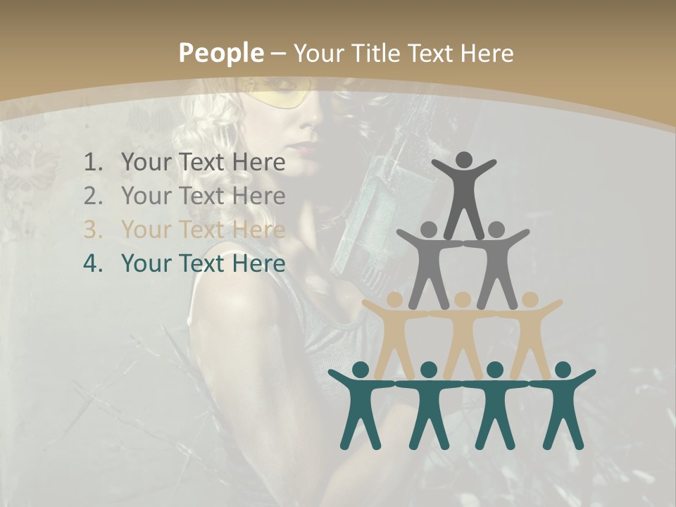 Concept Gun Professional PowerPoint Template