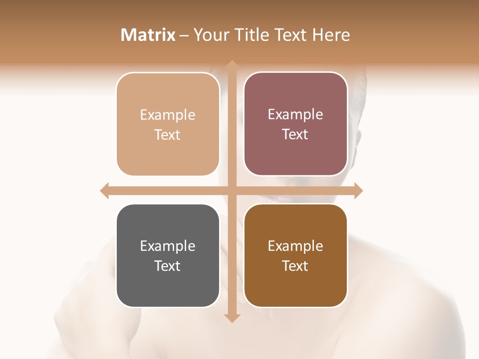 Woman S Close Up PowerPoint Template