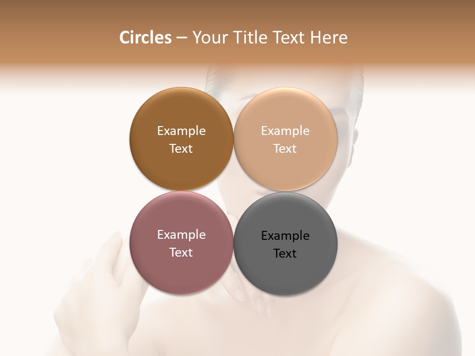 Woman S Close Up PowerPoint Template