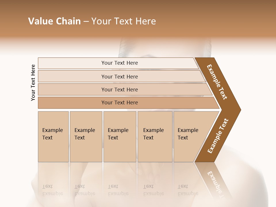 Woman S Close Up PowerPoint Template