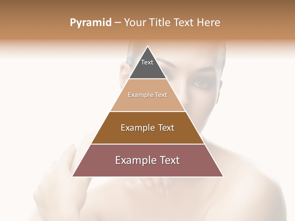 Woman S Close Up PowerPoint Template