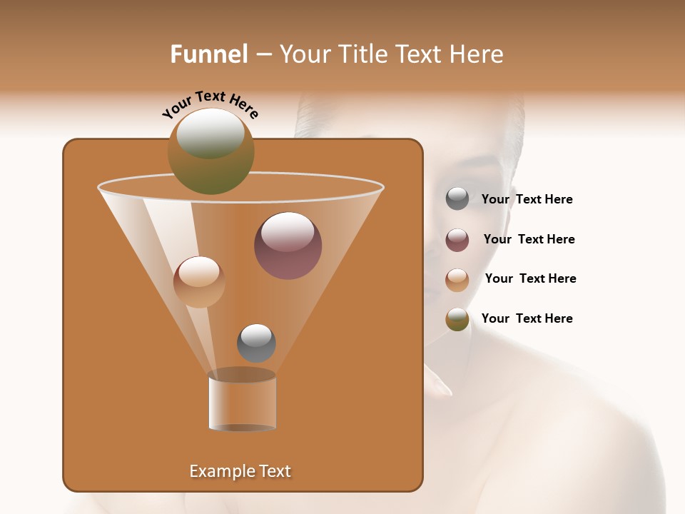 Woman S Close Up PowerPoint Template