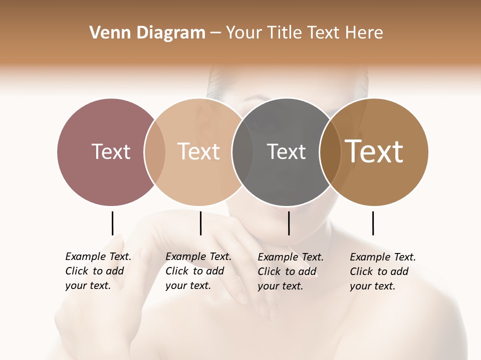 Woman S Close Up PowerPoint Template