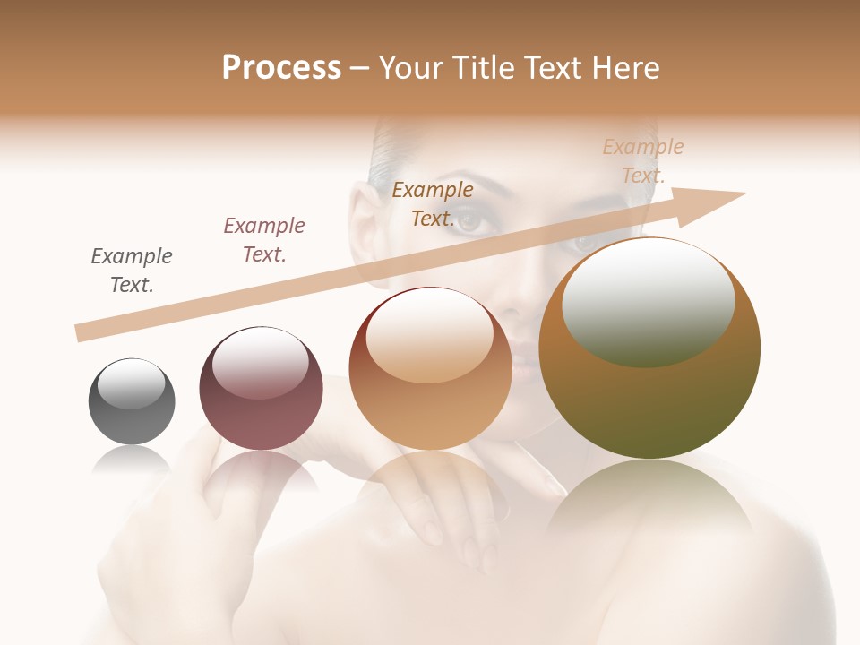 Woman S Close Up PowerPoint Template