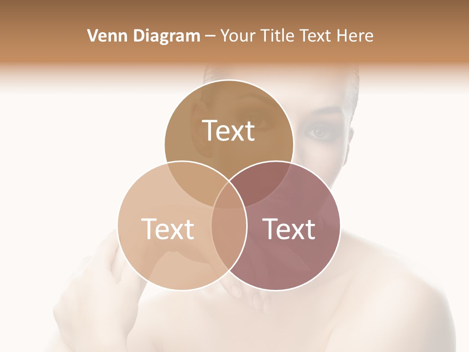 Woman S Close Up PowerPoint Template