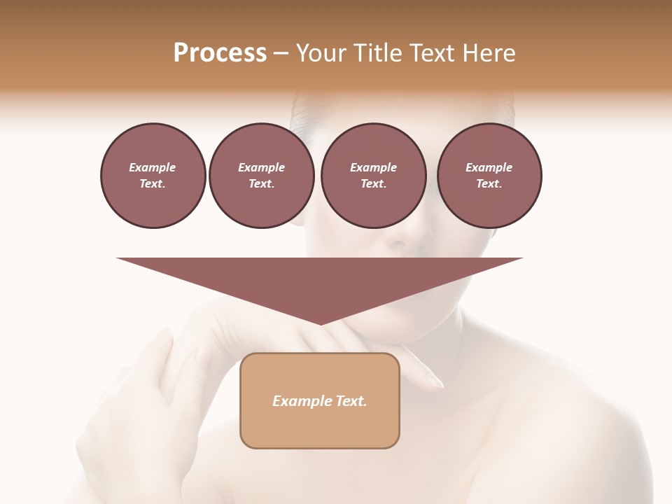 Woman S Close Up PowerPoint Template