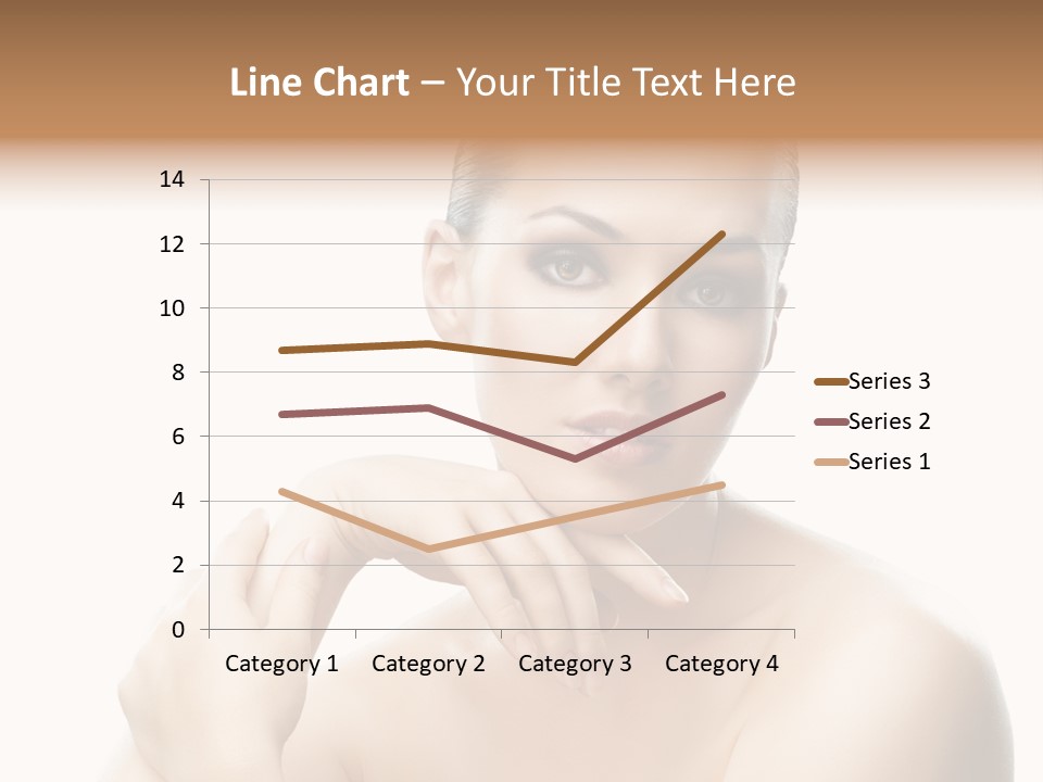 Woman S Close Up PowerPoint Template