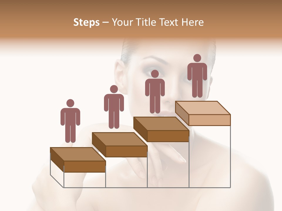 Woman S Close Up PowerPoint Template