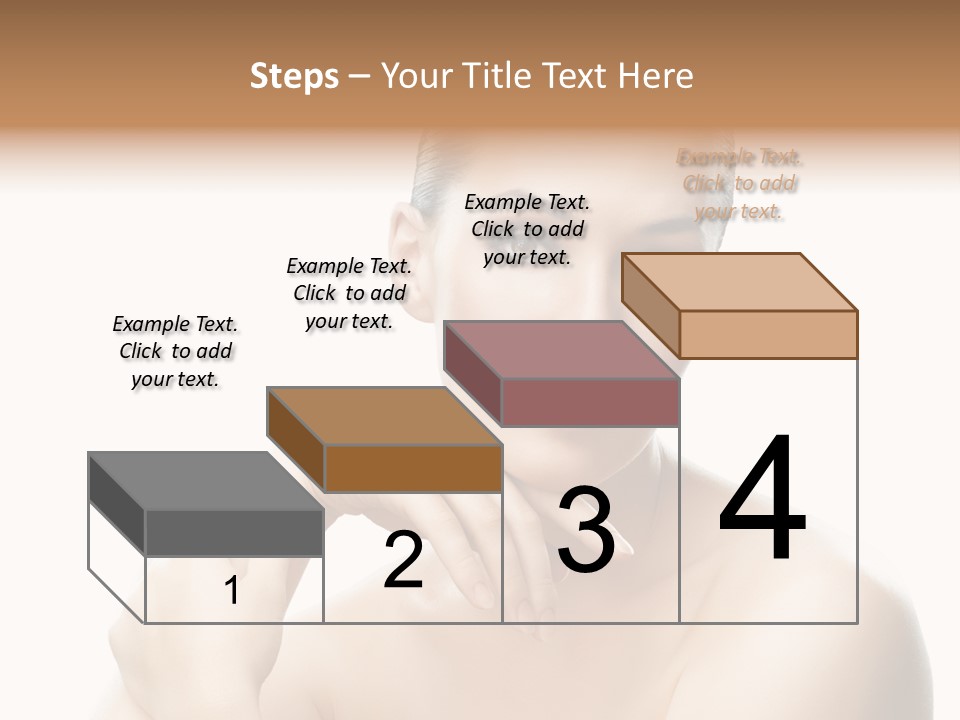 Woman S Close Up PowerPoint Template