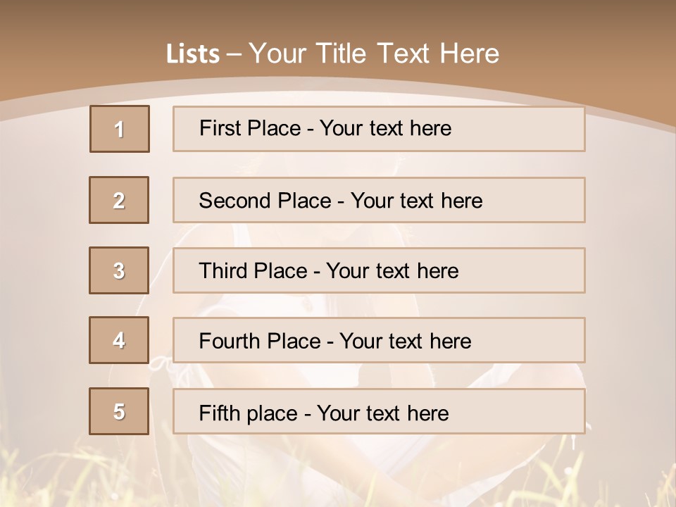 Fresh Energy Sitting PowerPoint Template