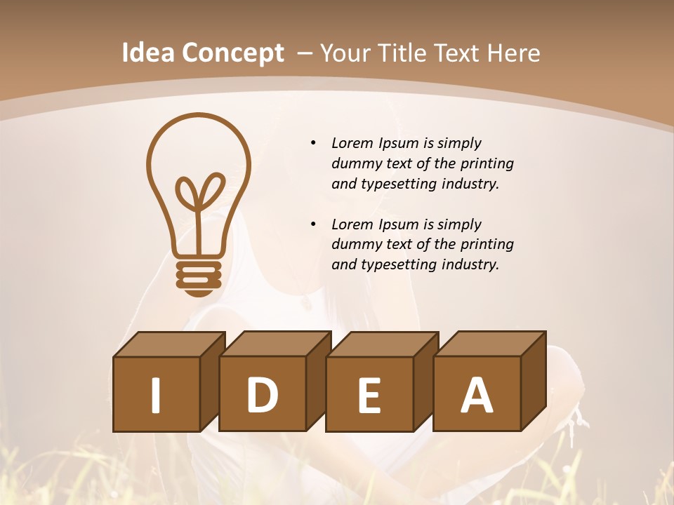 Fresh Energy Sitting PowerPoint Template