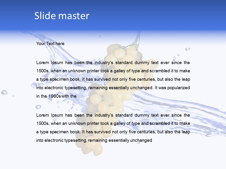 Summer Motion Bunch PowerPoint Template