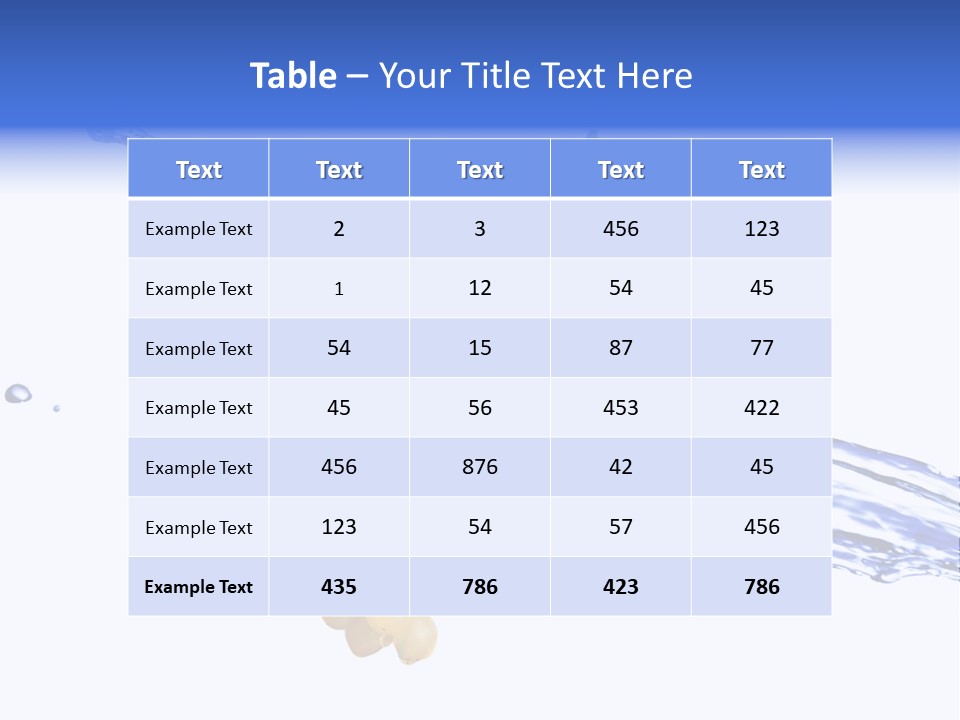 Summer Motion Bunch PowerPoint Template