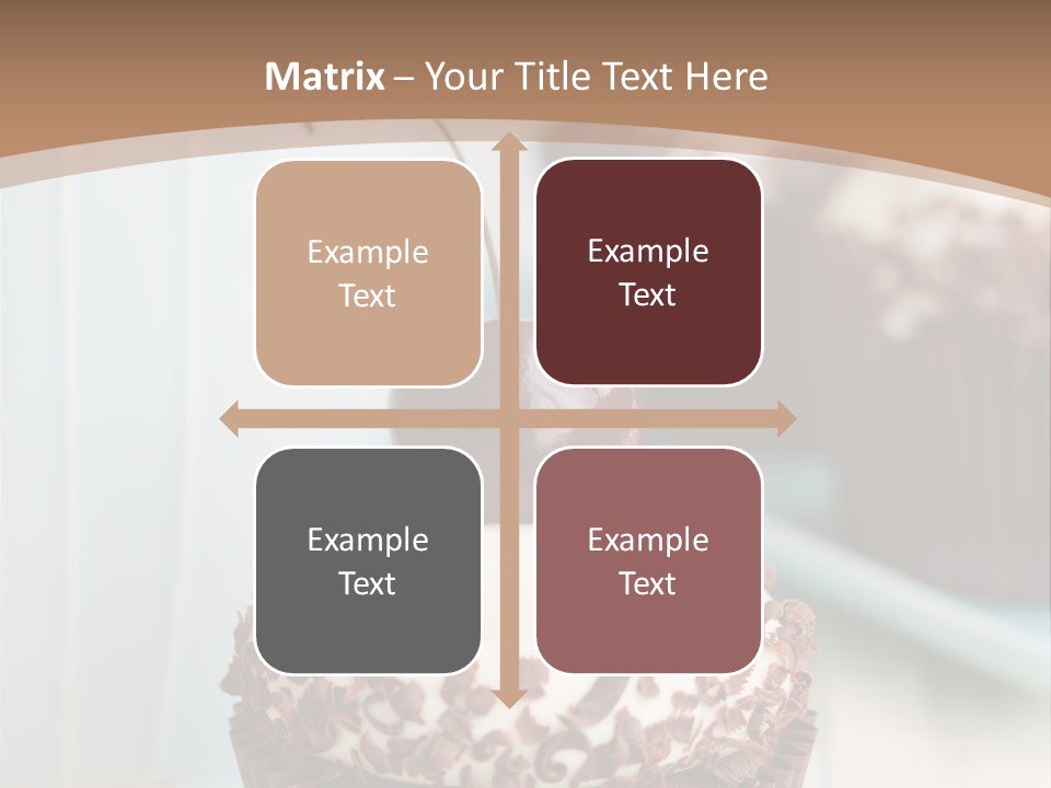 Cupcake Tea Whipped PowerPoint Template