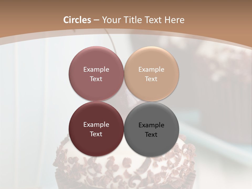 Cupcake Tea Whipped PowerPoint Template