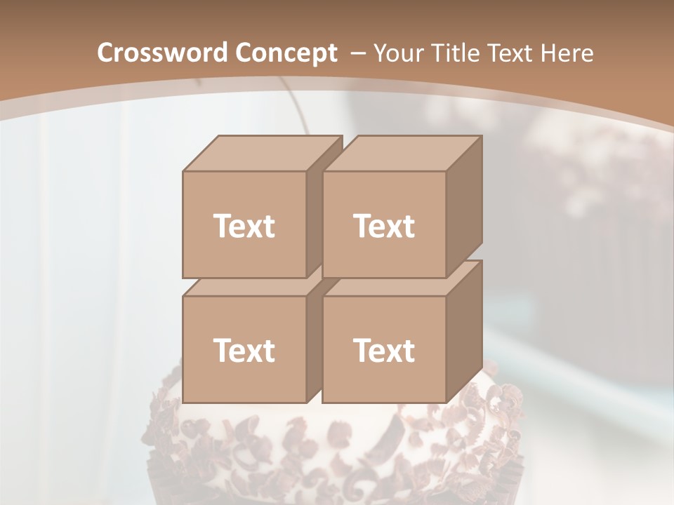 Cupcake Tea Whipped PowerPoint Template