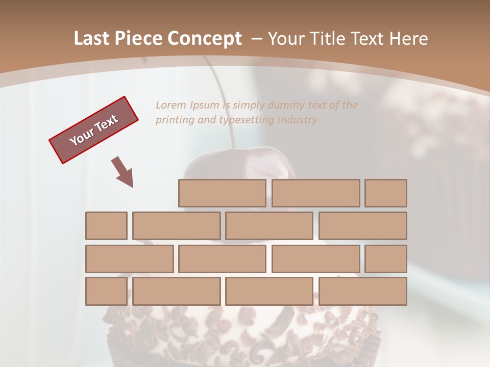 Cupcake Tea Whipped PowerPoint Template