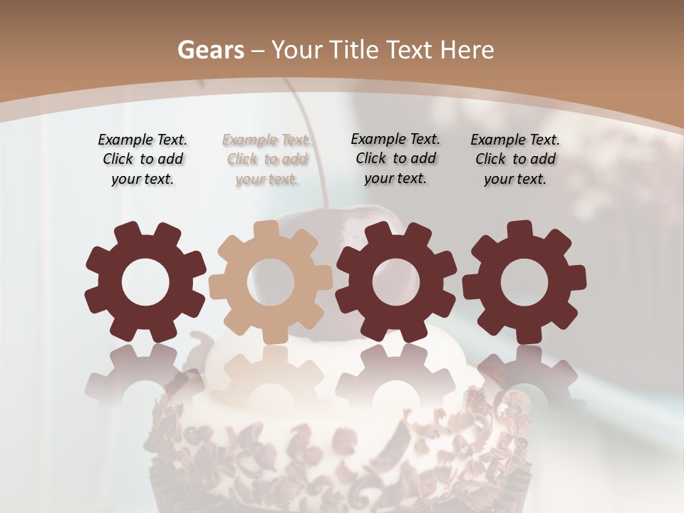 Cupcake Tea Whipped PowerPoint Template