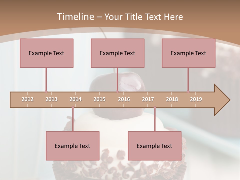Cupcake Tea Whipped PowerPoint Template