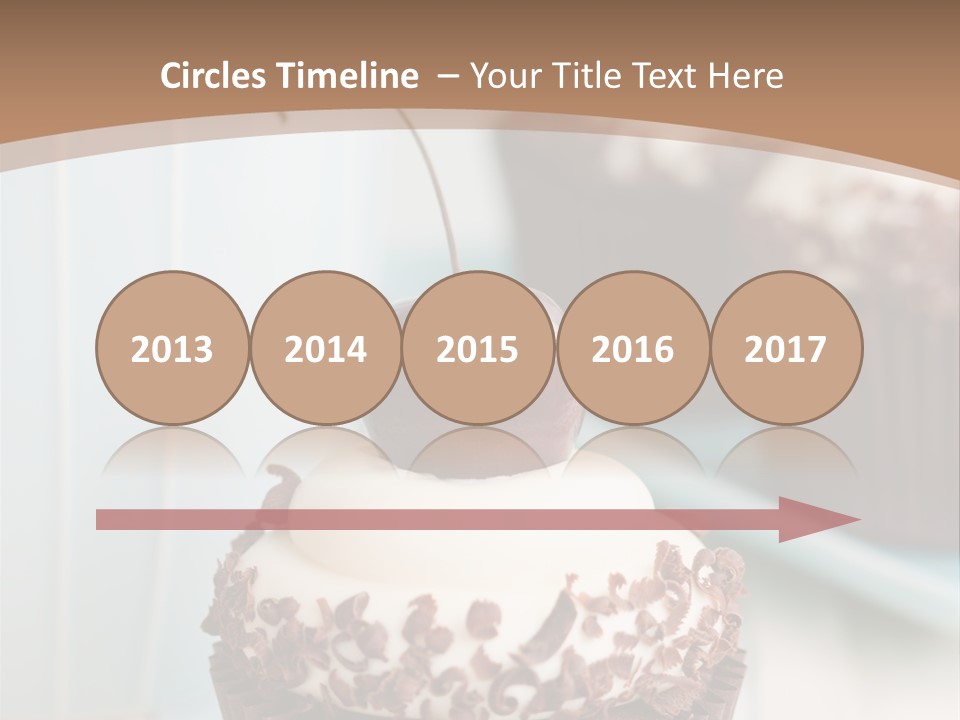 Cupcake Tea Whipped PowerPoint Template