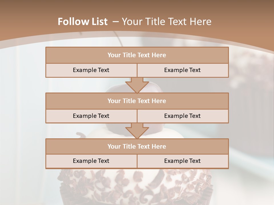 Cupcake Tea Whipped PowerPoint Template