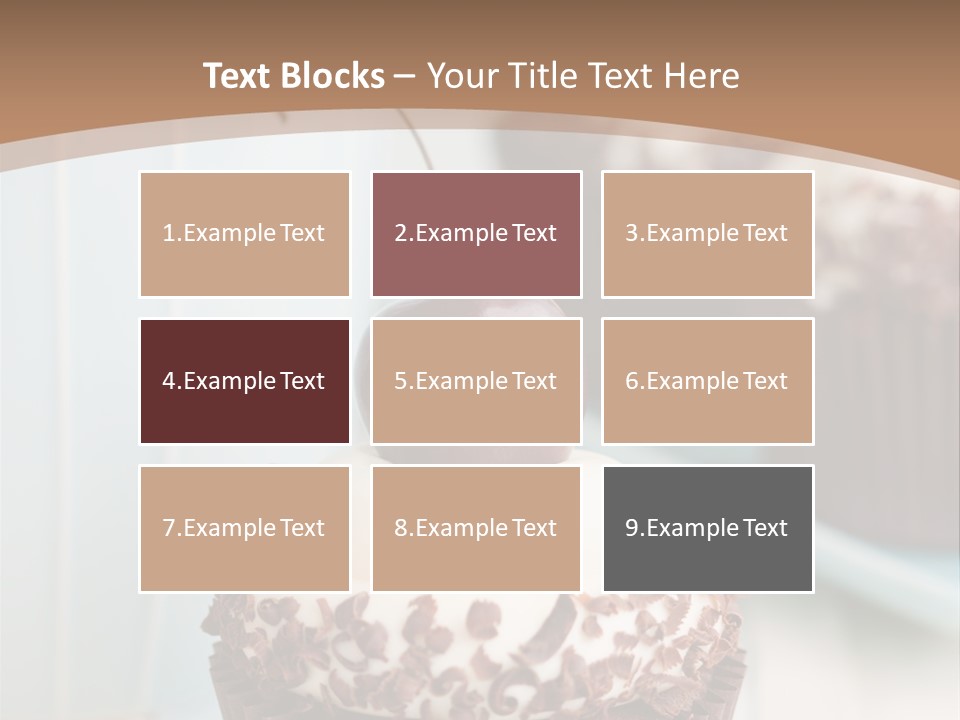 Cupcake Tea Whipped PowerPoint Template