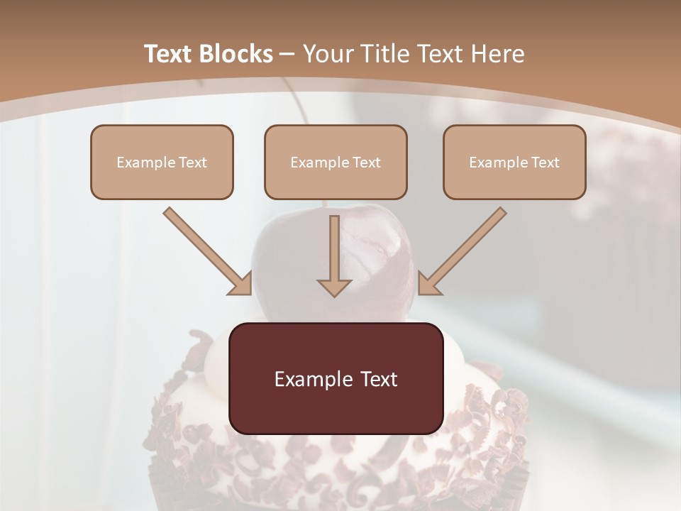 Cupcake Tea Whipped PowerPoint Template
