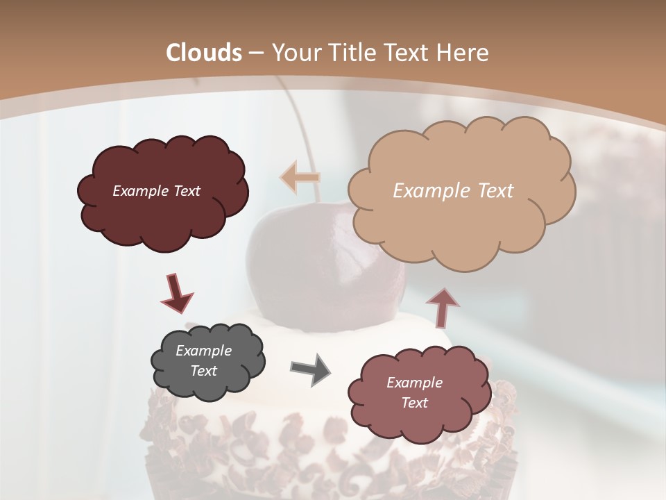 Cupcake Tea Whipped PowerPoint Template