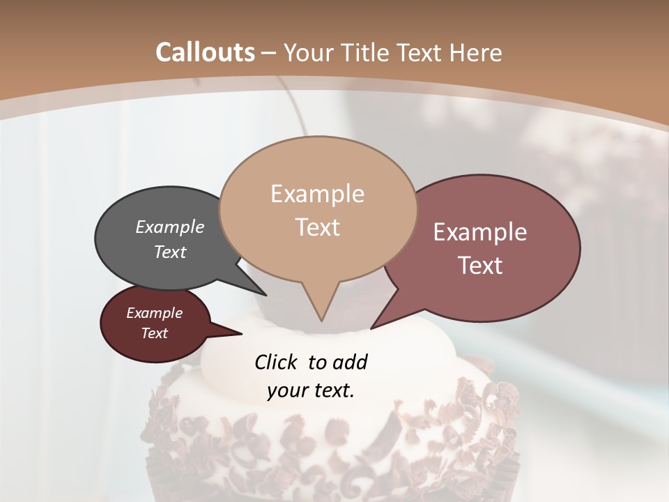 Cupcake Tea Whipped PowerPoint Template