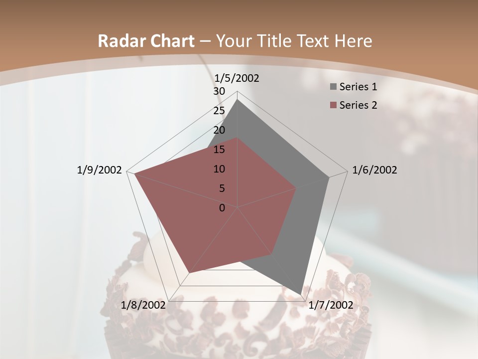 Cupcake Tea Whipped PowerPoint Template