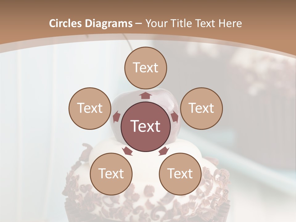 Cupcake Tea Whipped PowerPoint Template