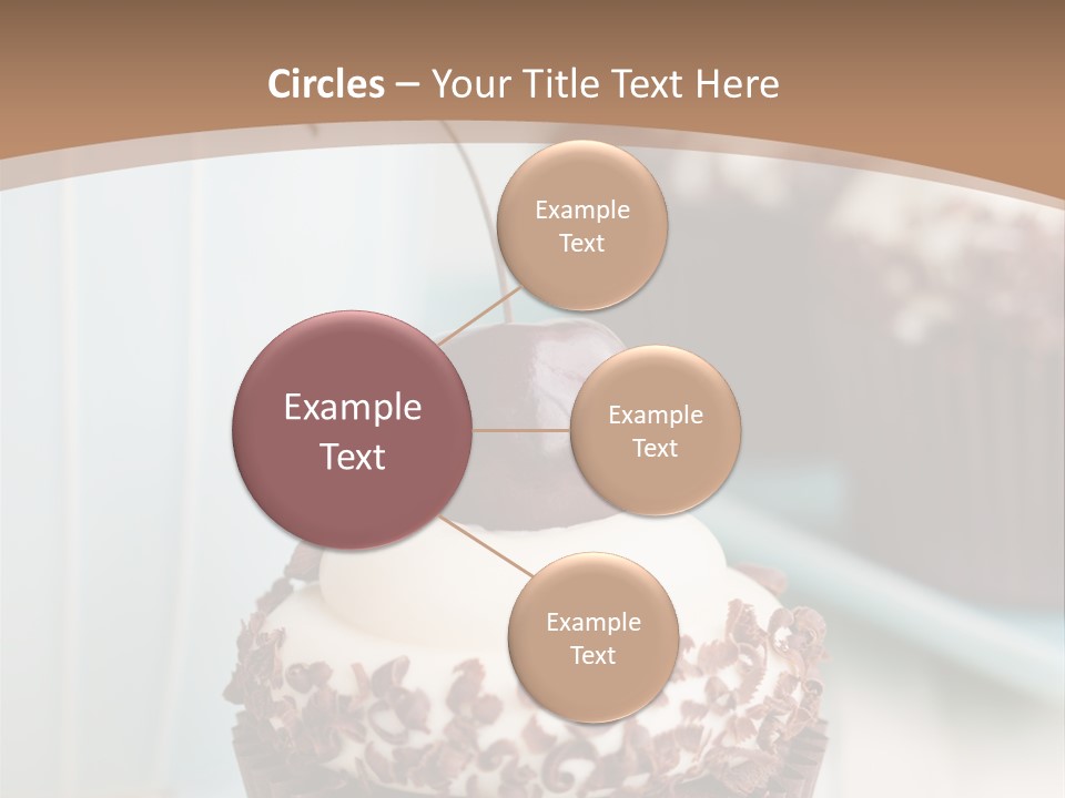 Cupcake Tea Whipped PowerPoint Template