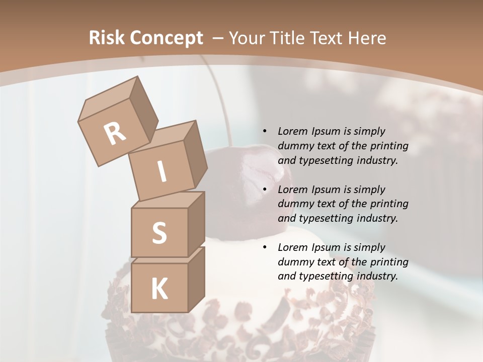 Cupcake Tea Whipped PowerPoint Template