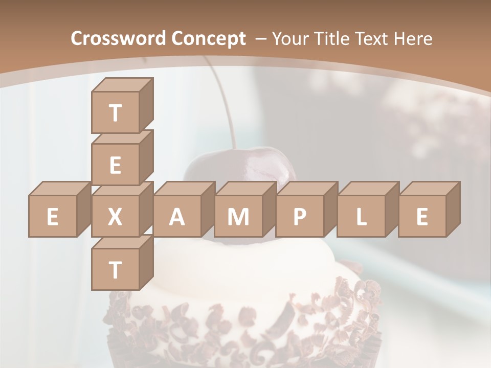 Cupcake Tea Whipped PowerPoint Template