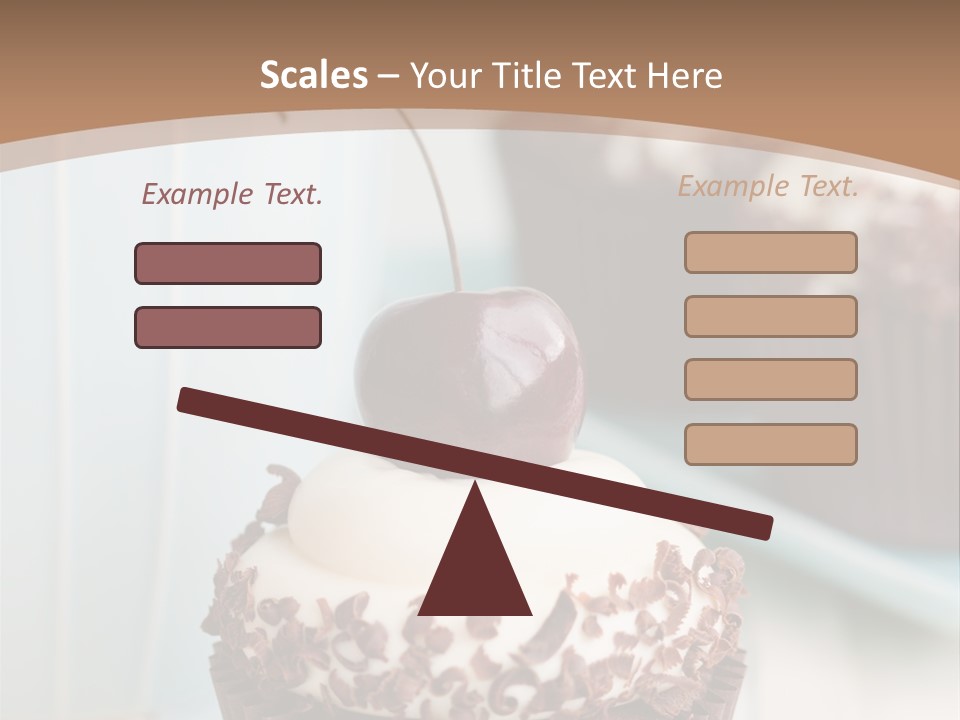 Cupcake Tea Whipped PowerPoint Template