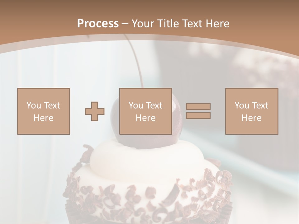 Cupcake Tea Whipped PowerPoint Template