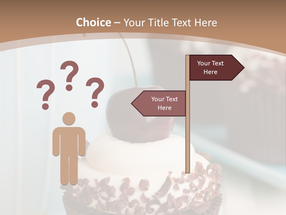 Cupcake Tea Whipped PowerPoint Template