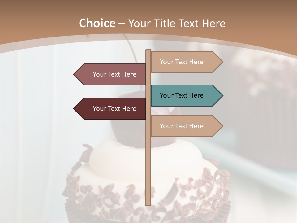 Cupcake Tea Whipped PowerPoint Template