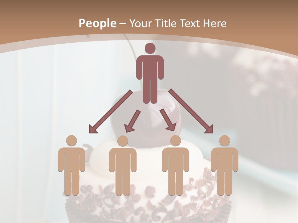 Cupcake Tea Whipped PowerPoint Template