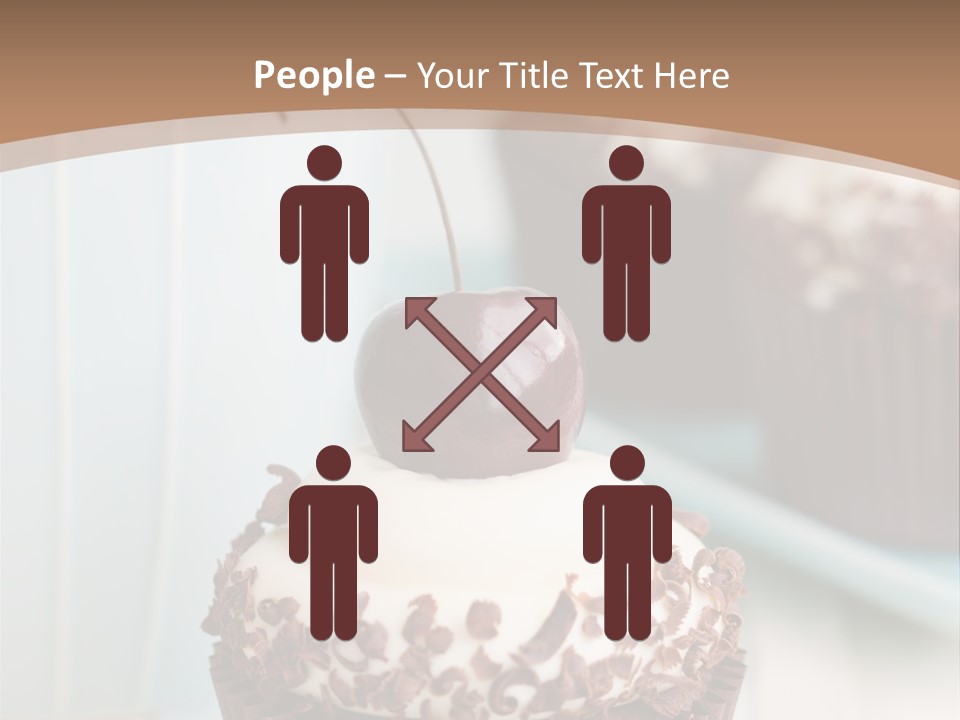Cupcake Tea Whipped PowerPoint Template